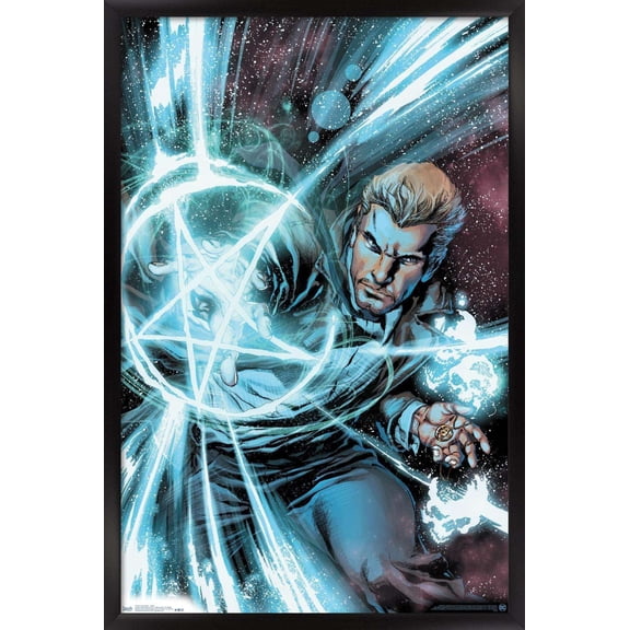 DC Comics - John Constantine - Spell Wall Poster, 14.725" x 22.375", Framed
