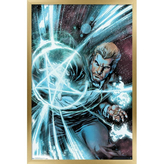 DC Comics - John Constantine - Spell Wall Poster, 22.375" x 34", Framed