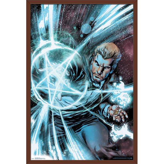 DC Comics - John Constantine - Spell Wall Poster, 22.375" x 34", Framed
