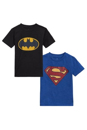 Justice League 2 Pack T-Shirts Logo Little Kid