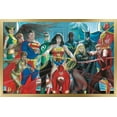 thumbnail image 1 of DC Comics - Justice League - Alex Ross - The Elite Wall Poster, 14.725" x 22.375", Framed, 1 of 3