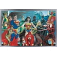 thumbnail image 1 of DC Comics - Justice League - Alex Ross - The Elite Wall Poster, 14.725" x 22.375", Framed, 1 of 5