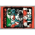 thumbnail image 1 of DC Comics - Justice League - Bars Wall Poster, 22.375" x 34", Framed, 1 of 2