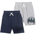 thumbnail image 1 of DC Comics Justice League Batman Little Boys 2 Pack Shorts Little Kid to Big, 1 of 5
