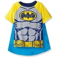 thumbnail image 1 of DC Comics Justice League Batman Little Boys Cosplay T-Shirt and Cape Toddler to Little Kid, 1 of 4