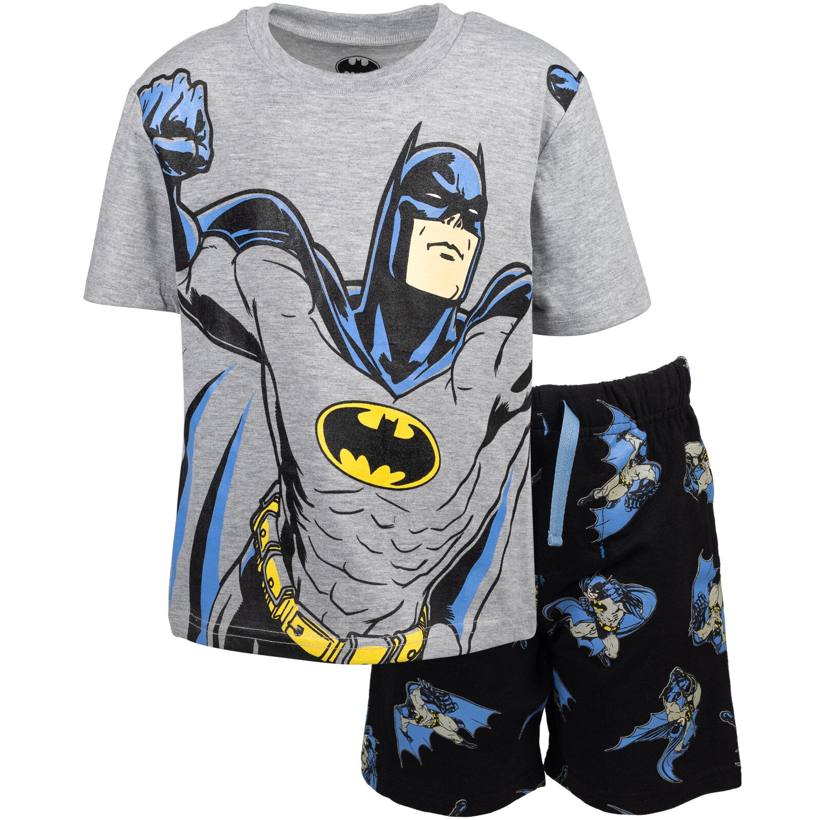 Batman Kids White Crime Fighter T-Shirt DC