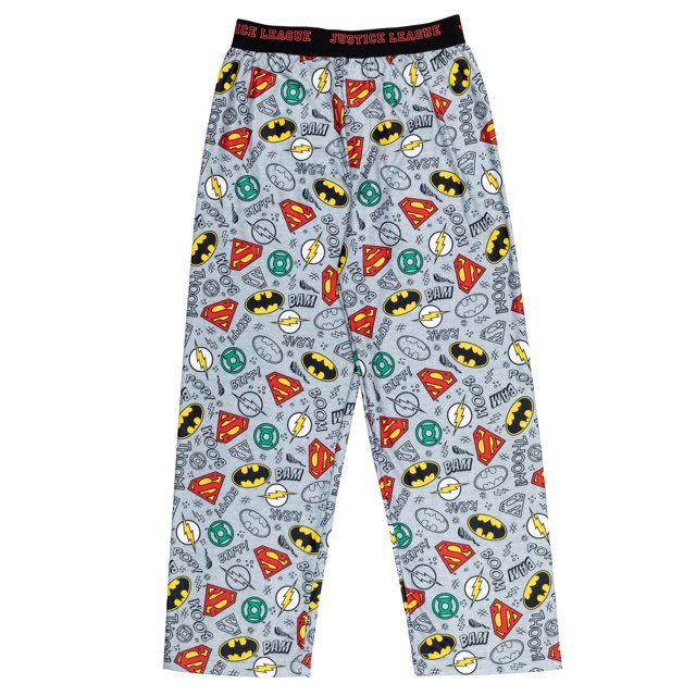 DC Comics Justice League Batman Superman The Flash Big Boys Pajama