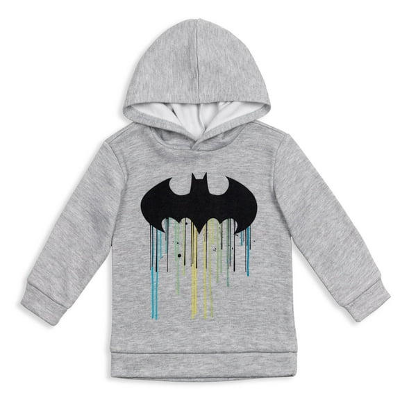 DC Comics Justice League Batman Fleece Hoodie Toddler to Big Kid
