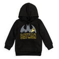 thumbnail image 1 of DC Comics Justice League Batman Toddler Boys Fleece Pullover Hoodie Toddler to Big Kid, 1 of 4