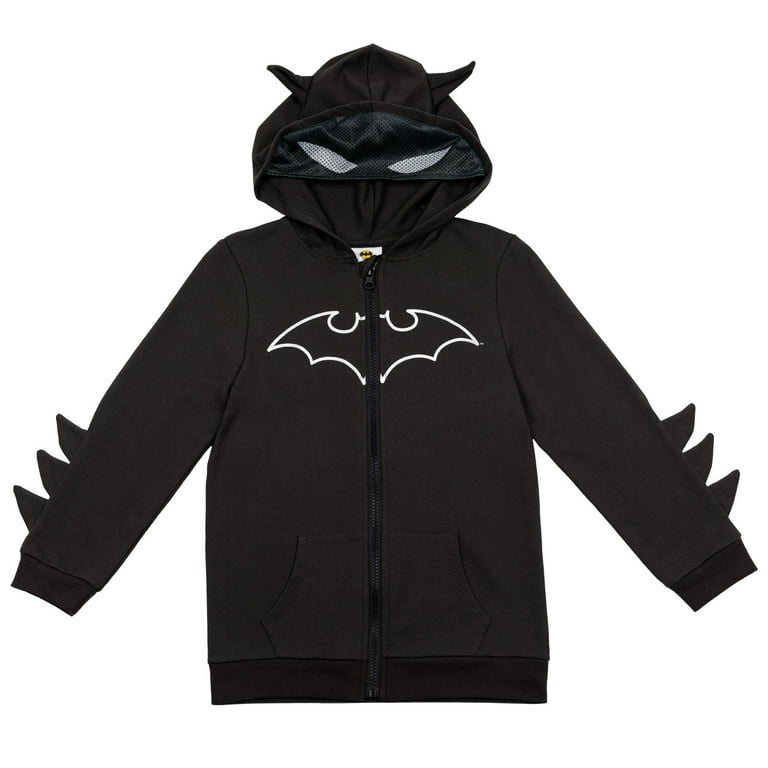 DC Comics Justice League Batman Toddler Boys Fleece Zip Up Cosplay