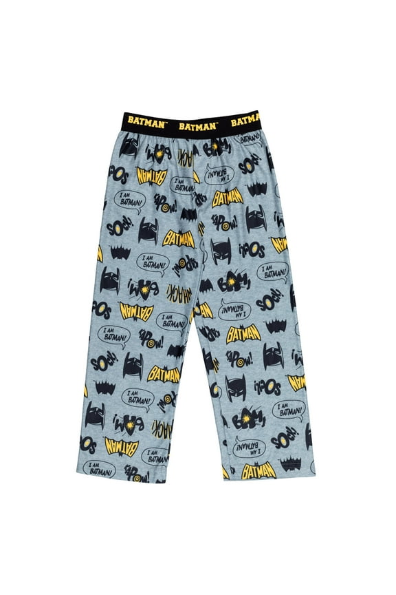Justice League Batman Toddler Boys Pajama Pants Toddler to Big Kid