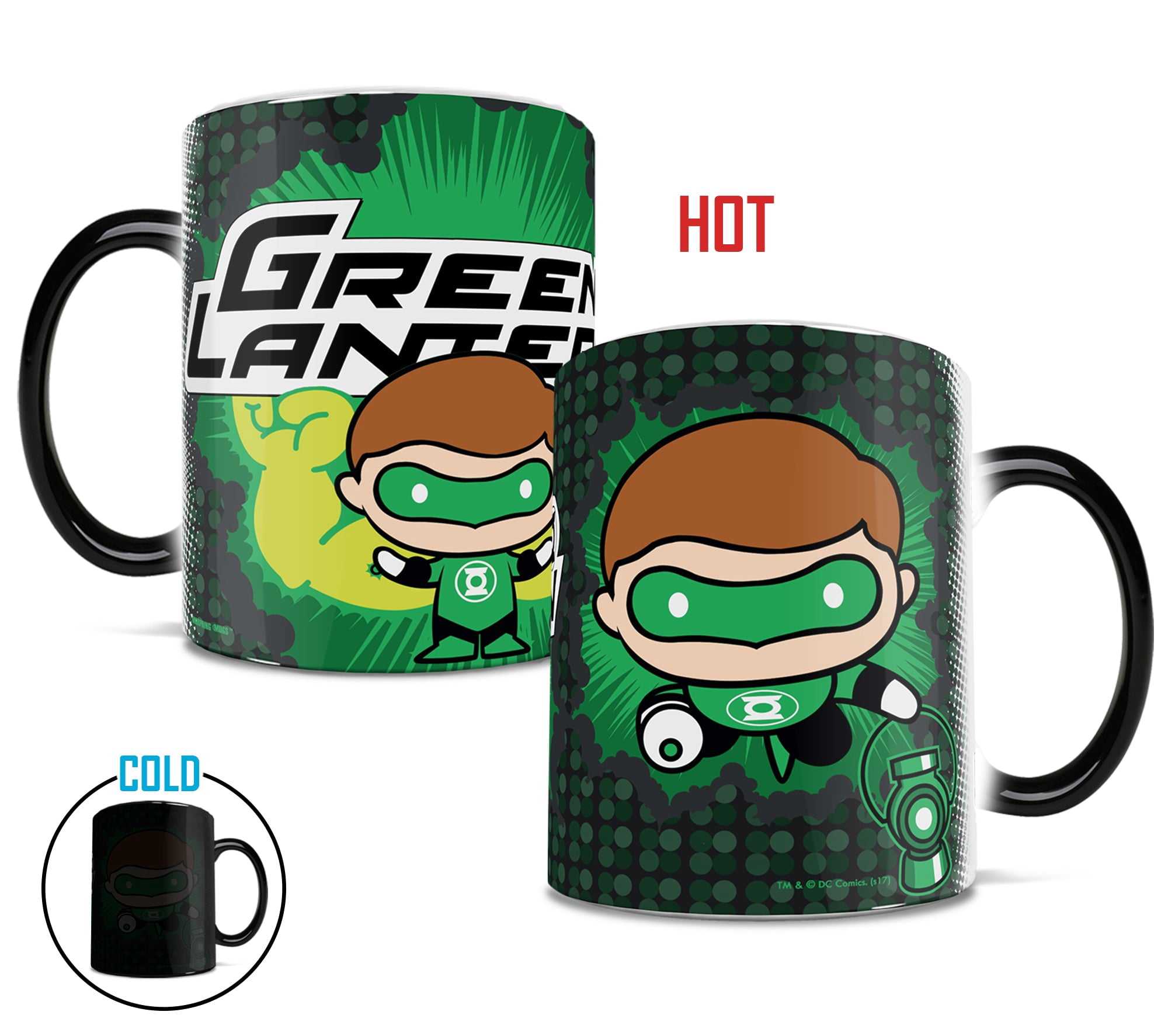 DC Comics (Justice League - Green Lantern Cartoon) Morphing Mugs® Heat ...