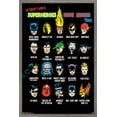 thumbnail image 1 of DC Comics - Justice League - Issues Wall Poster, 14.725" x 22.375", Framed, 1 of 6