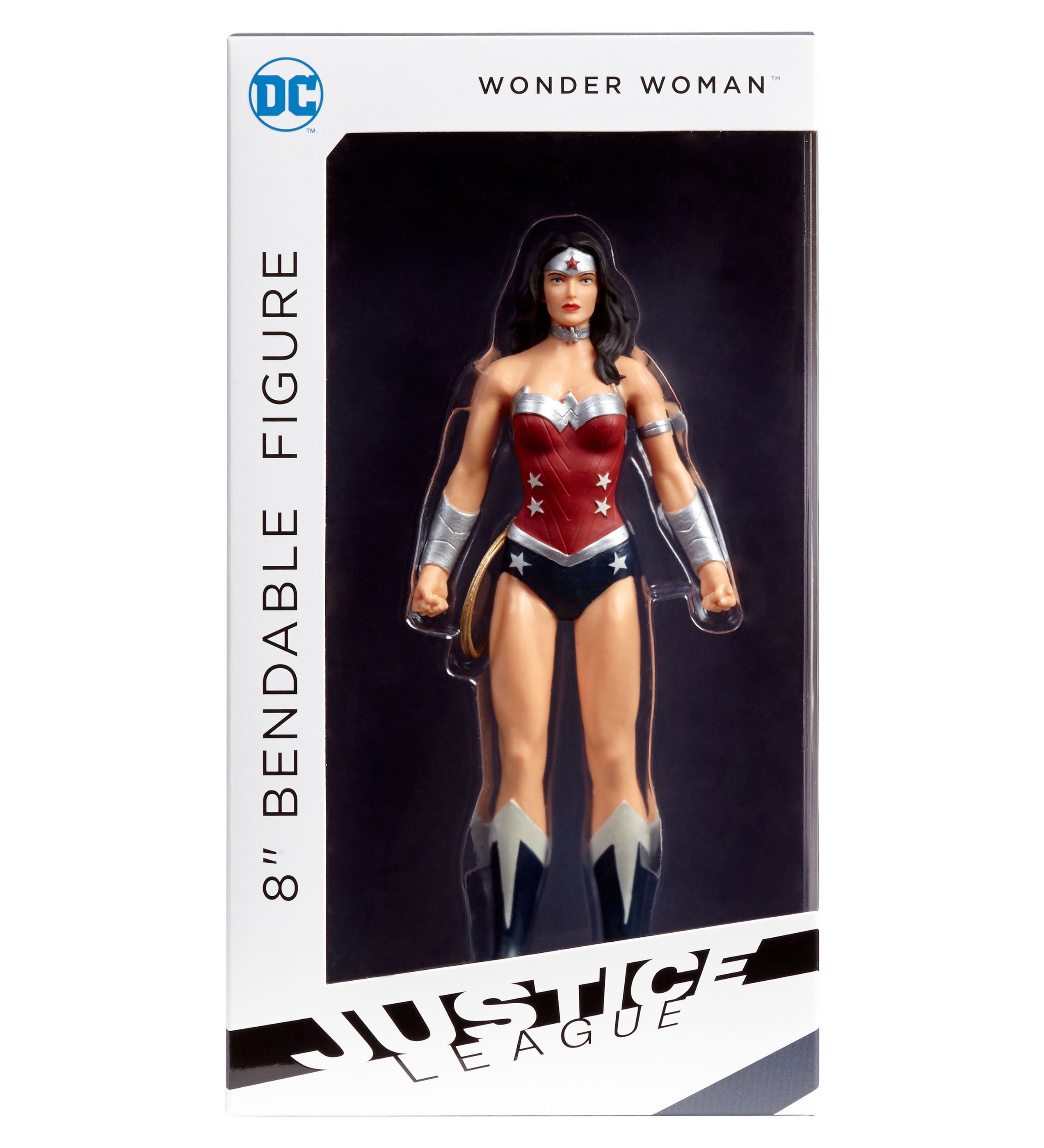 DC Comics Justice League Kids Wonder Woman Action Figures, PVC Multicolor, 1.50" x 8.00"