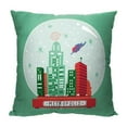 thumbnail image 1 of DC Comics Justice League Metropolis Globe Kids Printed Throw Pillow, 1 of 2