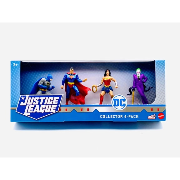 DC Comics Justice League Micro Collection 4-Pack Figure