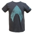 thumbnail image 1 of DC Comics Justice League Movie Men's Aquaman Logo T-Shirt, 1 of 5