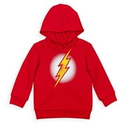 DC COMICS Justice League The Flash Big Boys Fleece Pullover Hoodie Toddler to Big Kid