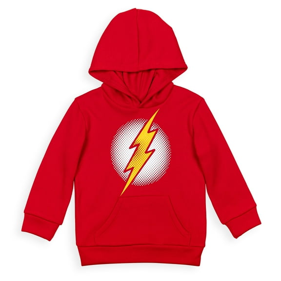DC Comics Justice League The Flash Little Boys Fleece Pullover Hoodie Toddler to Big Kid