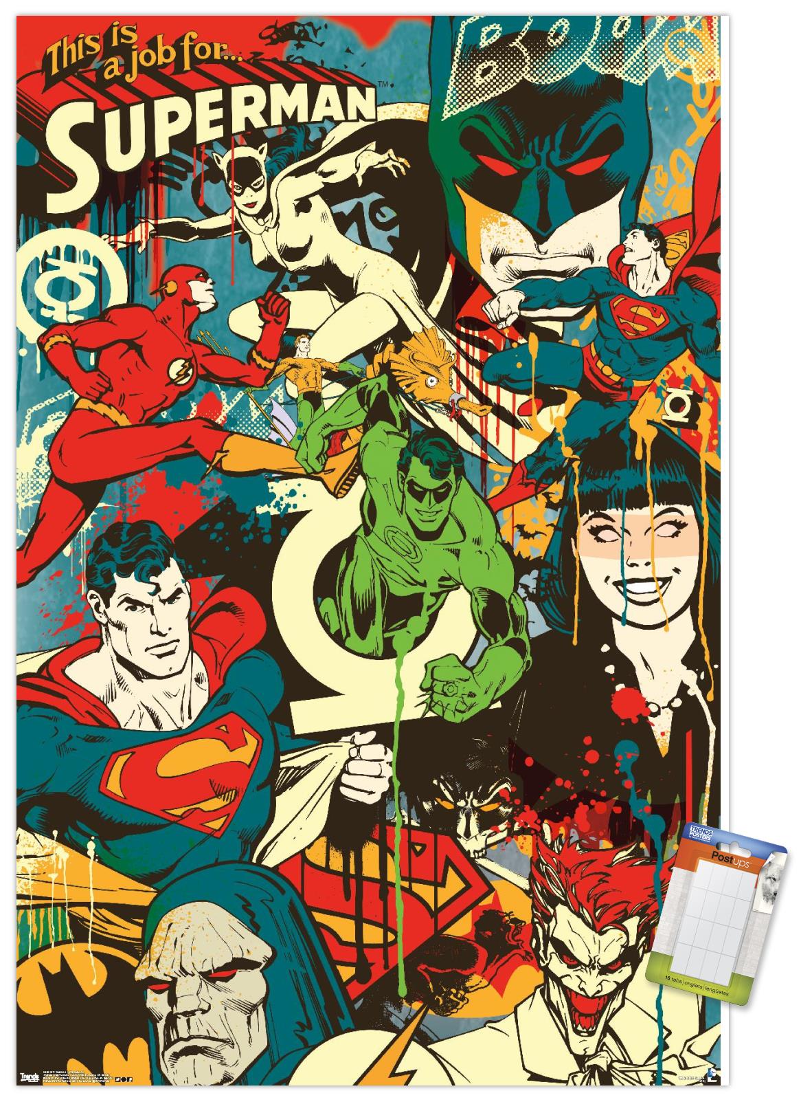 DC Comics - Justice League - This Looks Like A Job Wall Poster, 14.725" x 22.375"