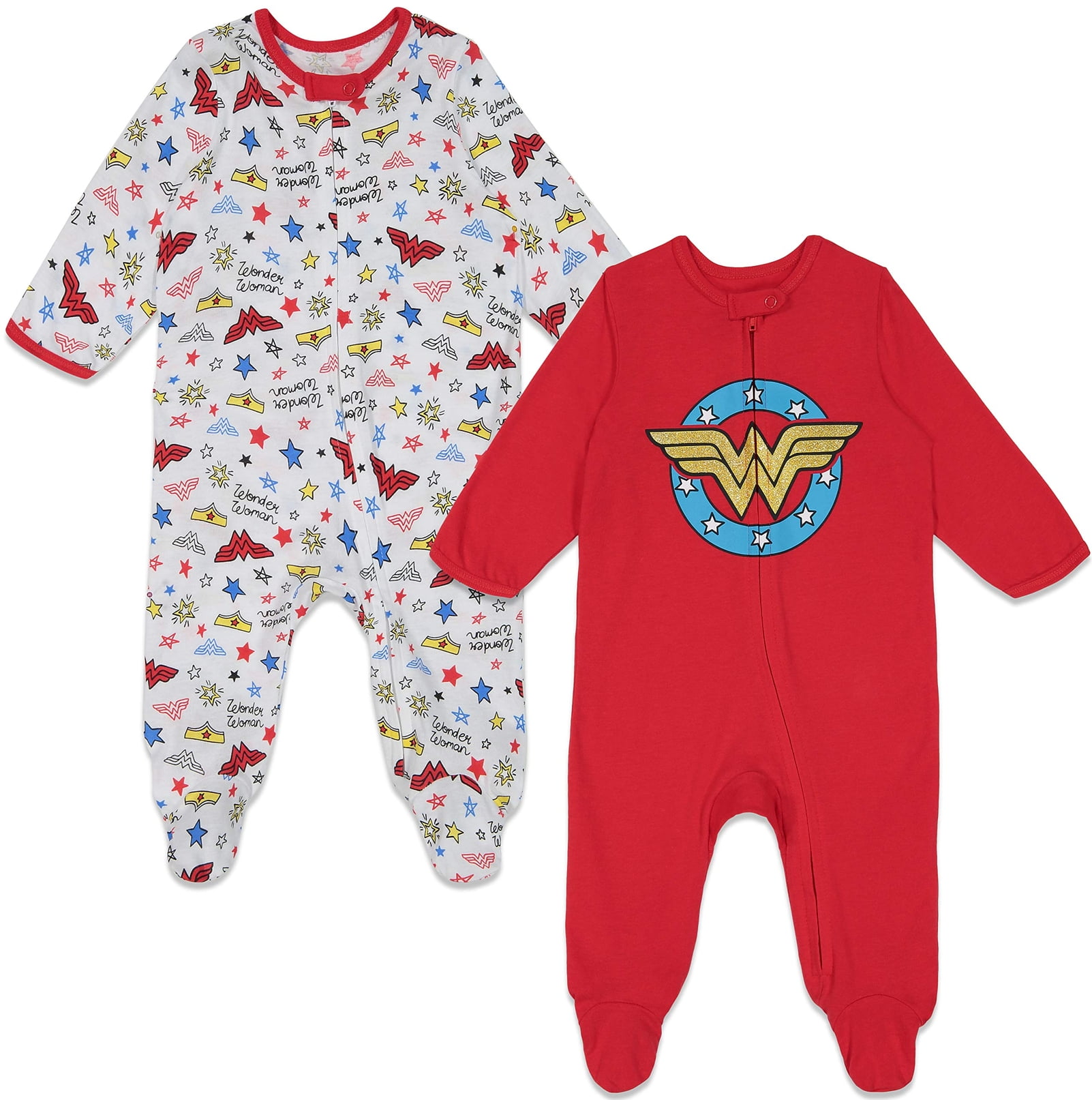 Wonder woman baby pajamas sale