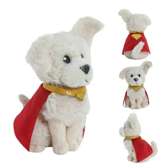DC Comics Krypto Plush the Superdog Plush Toy 7.8IN Soft Stuffed Figure from Superman 2025 Movie Cuddly Canine Gift for Kids Fans
