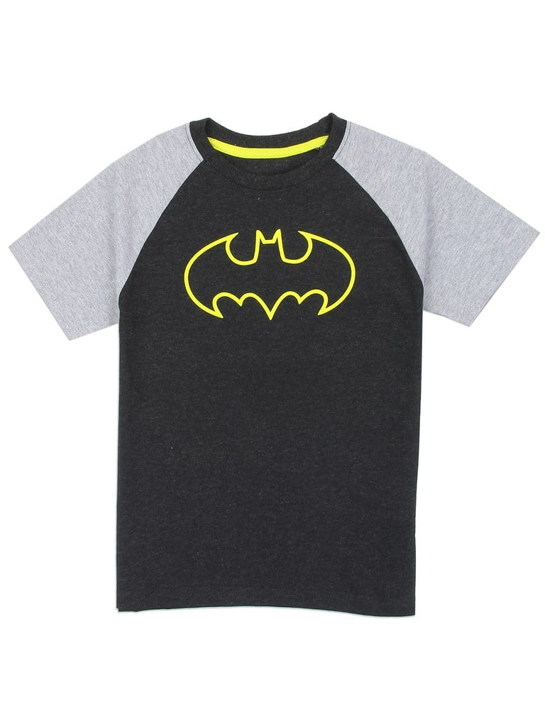 DC Comics Little Boys' Batman Logo Raglan T-Shirt - Walmart.com