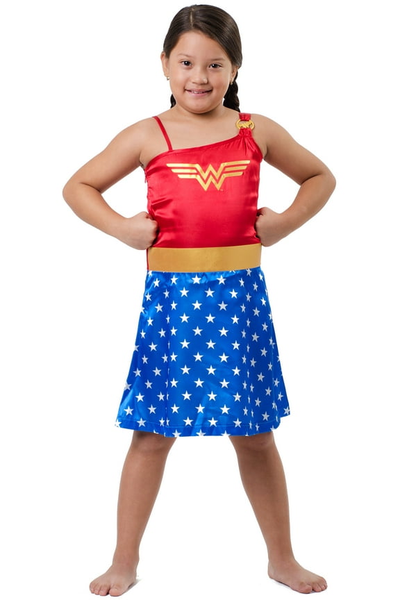 DC Comics Little Girls Wonder Woman Costume Pajama Nightgown