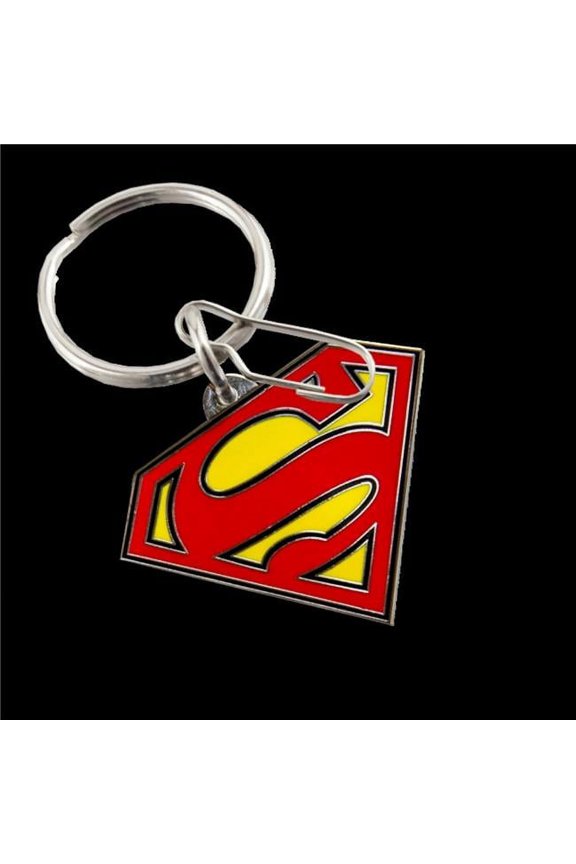 DC Comics Logo Full Color Enamel Keychain