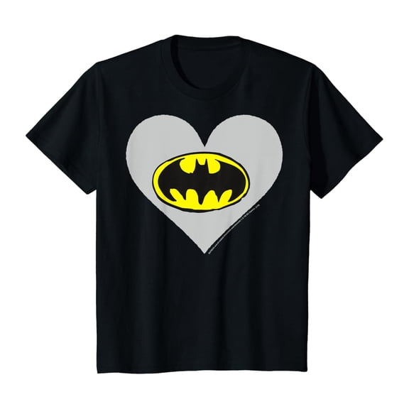 DC Comics Love Day Batman Heart Logo T-Shirt