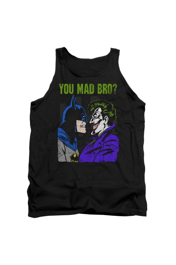 DC Comics Mad Bro Adult Tank Top Black