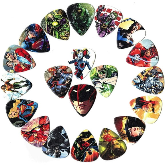 DC Comics Mega Guitar Picks (20 in a pack)