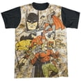 thumbnail image 1 of DC Comics Men's All Stars Sublimation T-shirt XX-Large White, 1 of 4