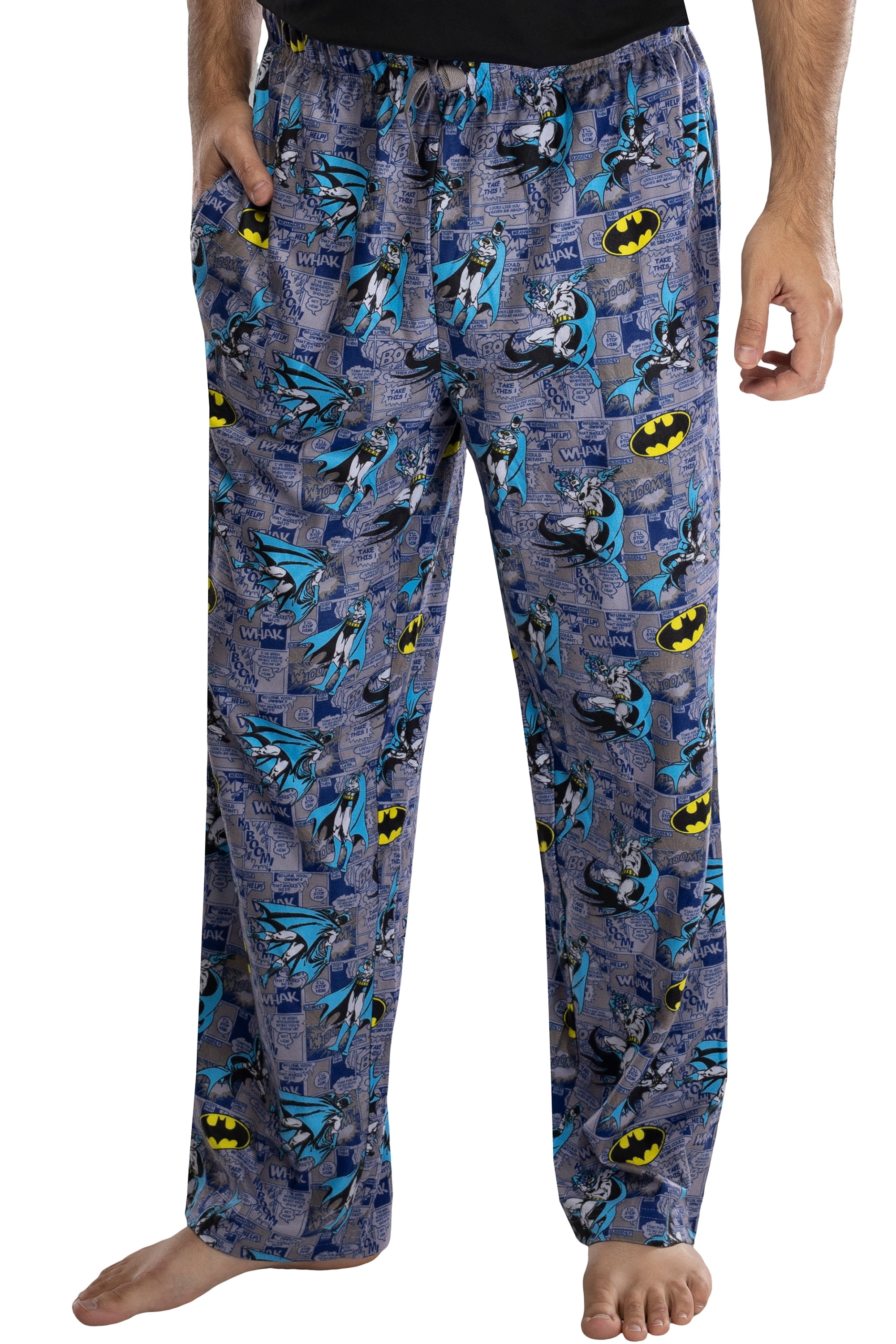 Pyjama Batman DC Comics Pour Garçon – Manches Longues – Imprimé Batwheels – 2 à 8 Ans