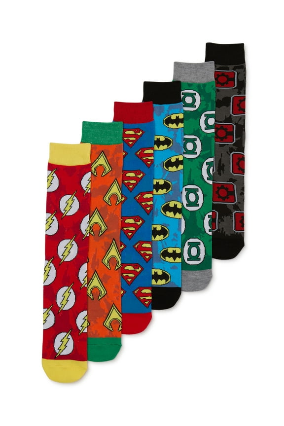 Mens Crew Socks, 6-Pack