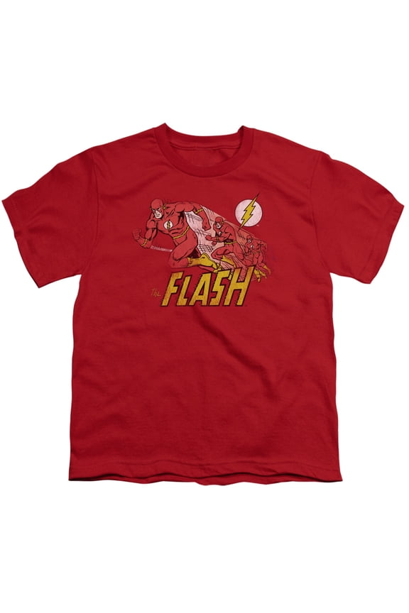 DC Comics Men's  Crimson Comet T-shirt Red