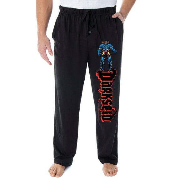 DC Comics Men's Darkseid Super Villain Character Loungewear Pajama Pants