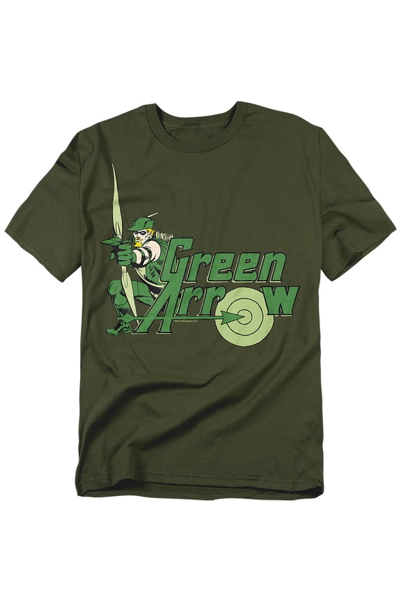 DC Comics Men's Green Arrow T-shirt Green