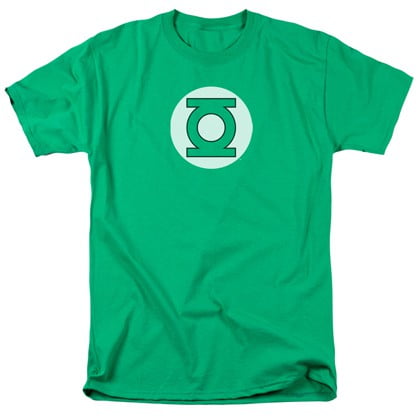 Green Lantern Classic Logo Men's T-Shirt-XLarge