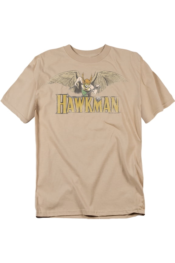 DC Comics Men's Hawkman T-shirt Beige