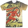 thumbnail image 1 of DC Comics Men's  Just Passing Through Sublimation T-shirt White, 1 of 2