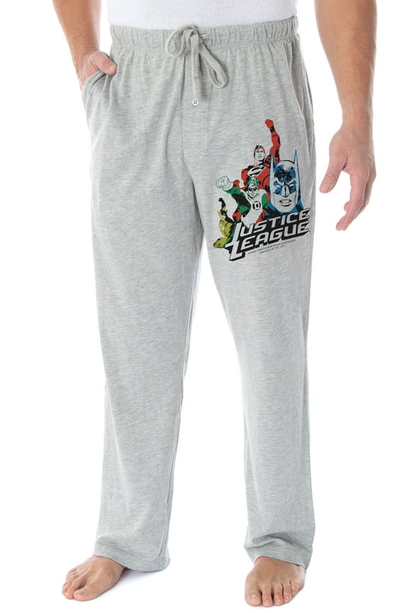 DC Comics Men's Justice League Superheroes Loungewear Sleep Pajama Pants