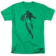 DC Comics Mens Lantern Knockout T-shirt Green
