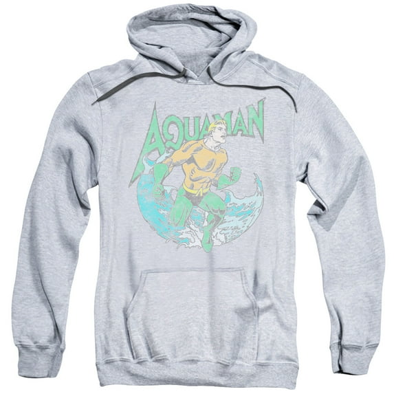 DC Comics Men's Marco Hooded Sweatshirt XXX-Large Grey