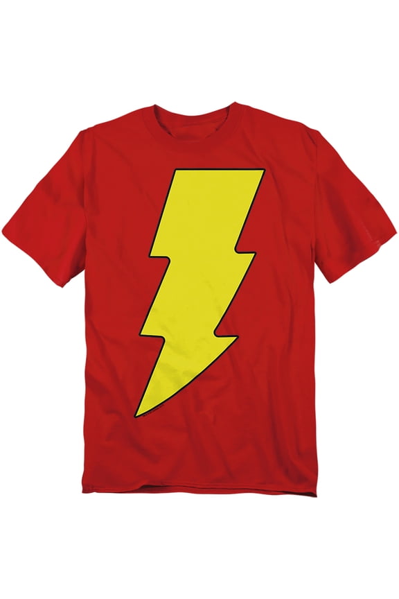 DC Comics T-Shirt Shazam Logo Unisex Graphic Tee For Men & Women