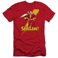 thumbnail image 1 of DC Comics Men's  Shazam! Slim Fit T-shirt Red, 1 of 2