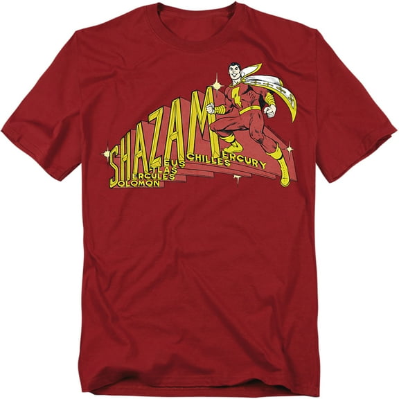DC Comics Shazam T-Shirt Shazam Unisex Graphic Tee For Men & Women