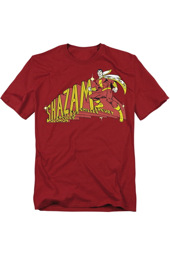 DC Comics Shazam T-Shirt Shazam Unisex Graphic Tee For Men & Women