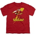 thumbnail image 1 of DC Comics Men's  Shazam! T-shirt Red, 1 of 2
