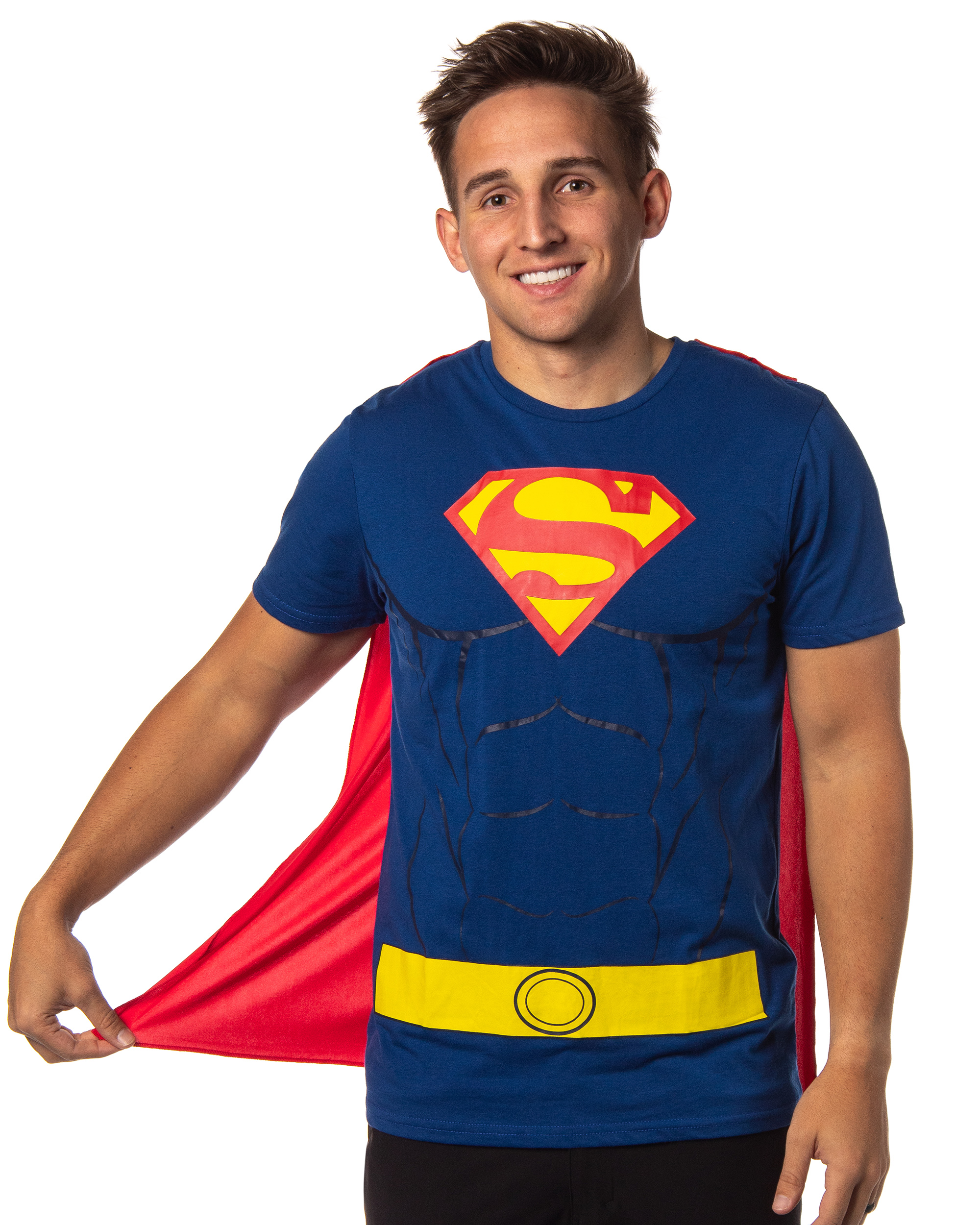 DC Comics Pigiama Uomo The Flash: Maglietta Manica Corta E Pantaloncini, Taglia X-Large, Rosso